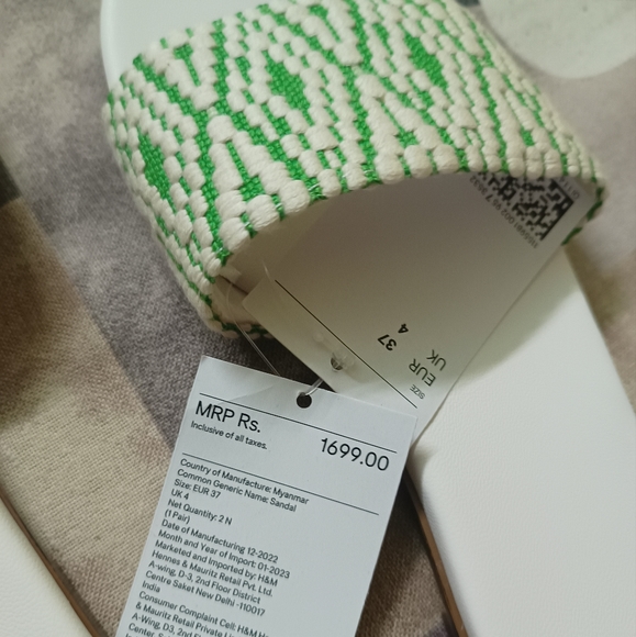 H&M  Jacquard slides - Picture 7 of 10